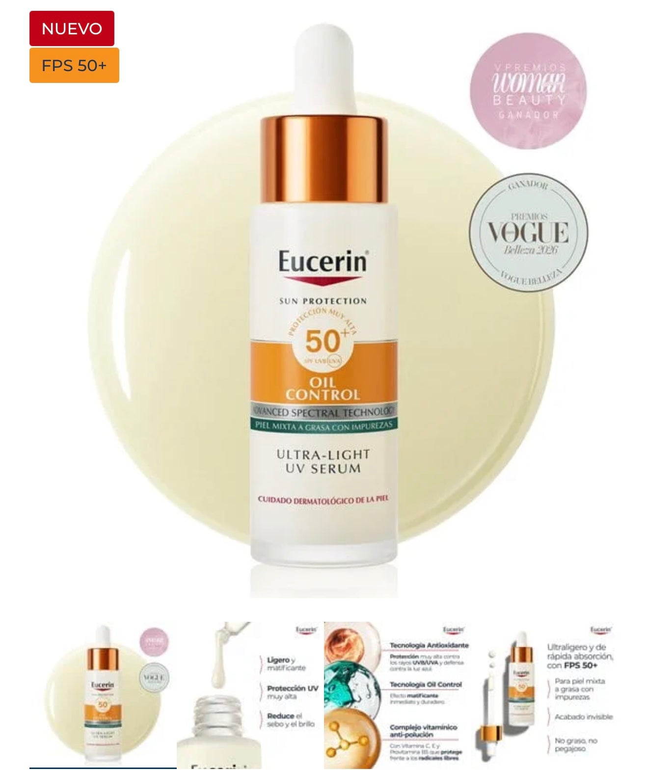 Sun Face Oil Control Serum UV FPS50+