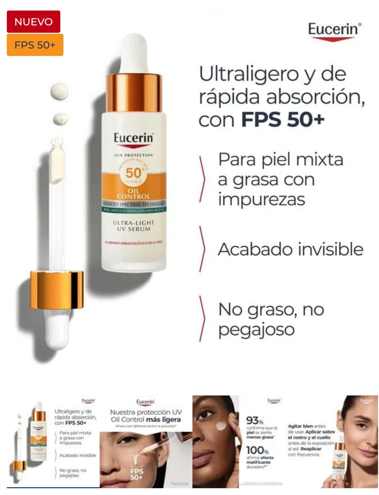 Sun Face Oil Control Serum UV FPS50+