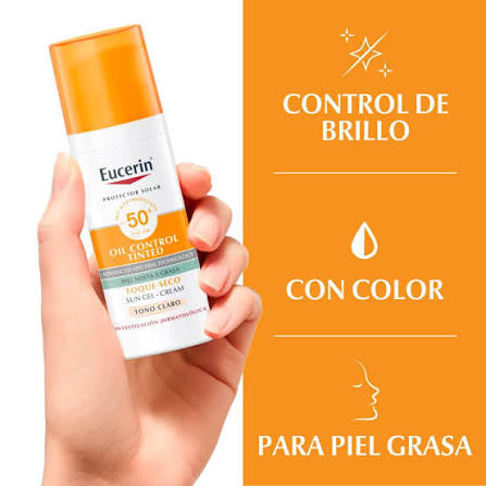 Sun Face Oil Control Tono Claro FPS50+