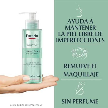 DERMOPURE GEL
LIMPIADOR FACIAL 200ML